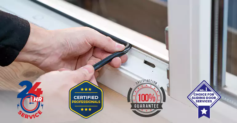 Sliding Glass Door Track Repair and Cost Estimate in Tamarac