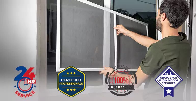 Sliding Screen Door Frame Repair in Tamarac